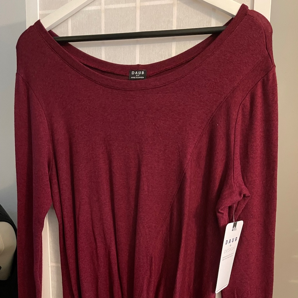 Beautiful DAUB l/s knotted sweater